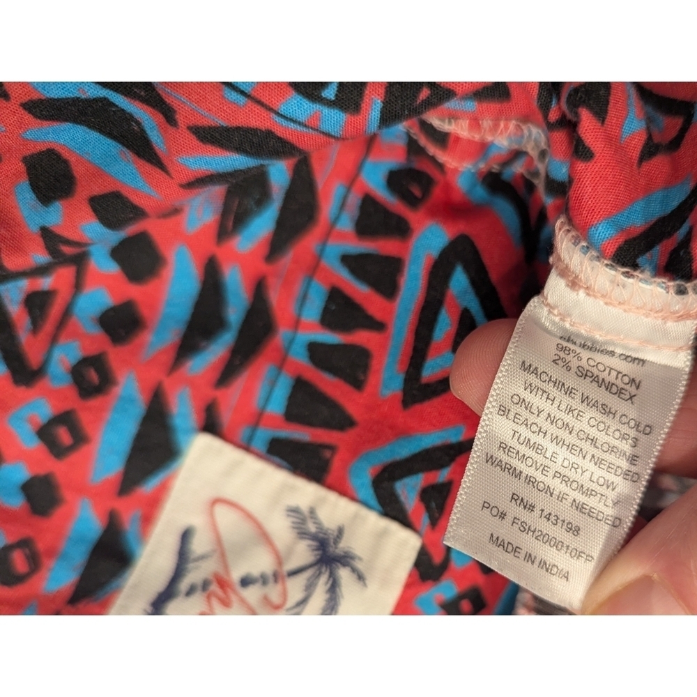 Chubbies Aztec Print Drawstring Waist Cotton Shor… - image 7